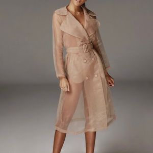 Brand new with tag size L sheer jluxlabel jacket